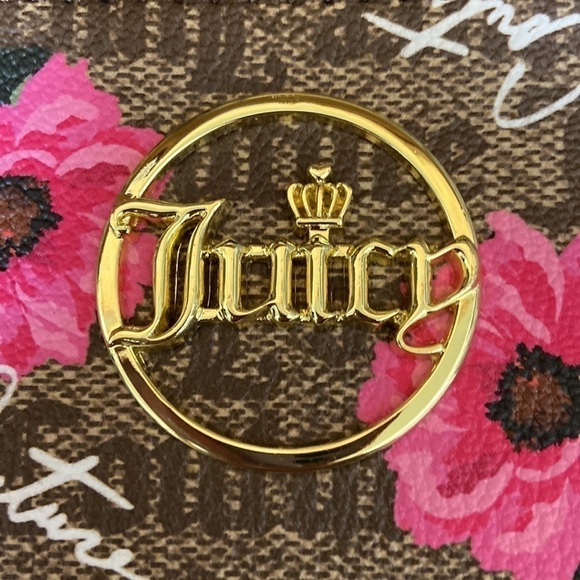 JUICY Couture petal star chestnut crown fits wristlet - Picture 2 of 5